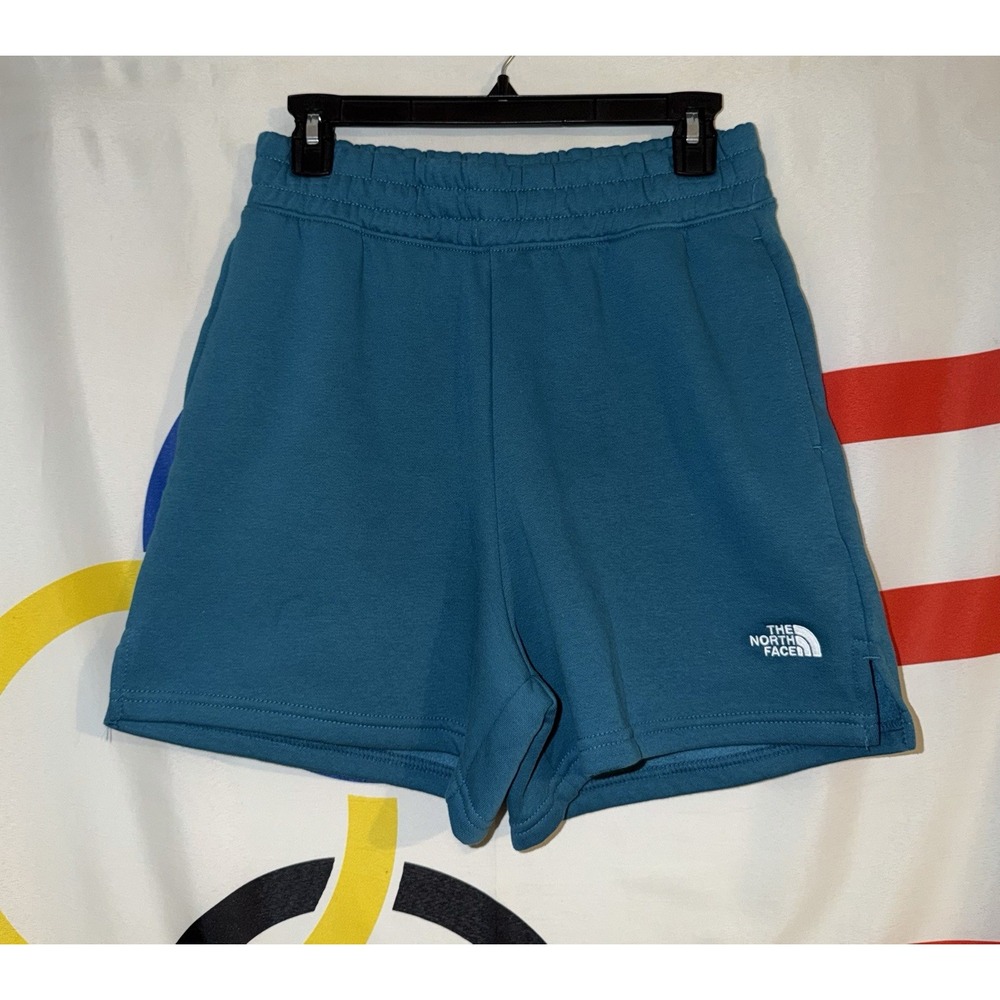 NWT North Face Evolution Sweat Shorts Womens Small Blue